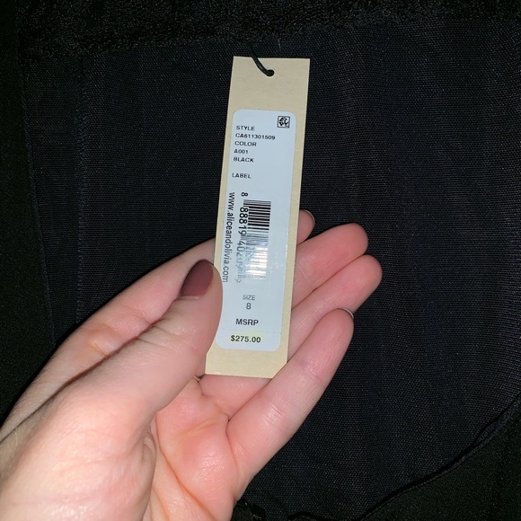 Alice and Olivia little black dress open back - Picture 5 of 5